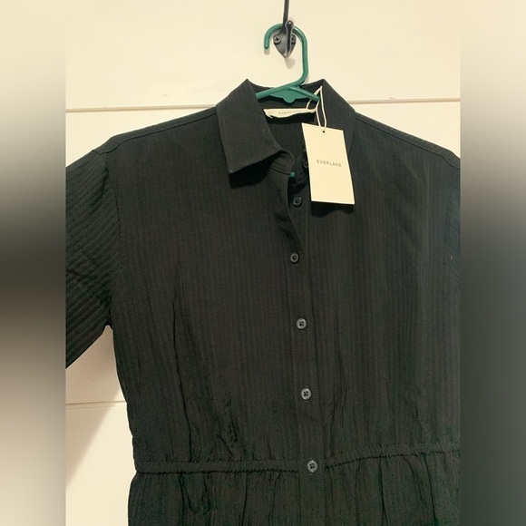 Everlane The Mini Jacquard Stripe Shirt Dress XS new - Picture 7 of 14
